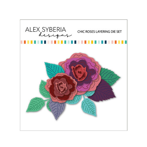 Alex Syberia Chic Roses Layering Die Set