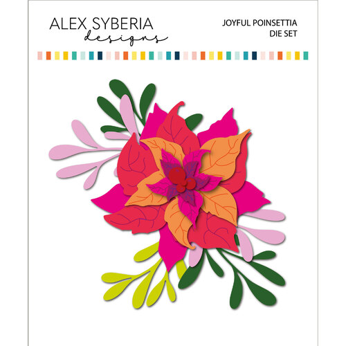 Alex Syberia Joyful Poinsettia Die Set