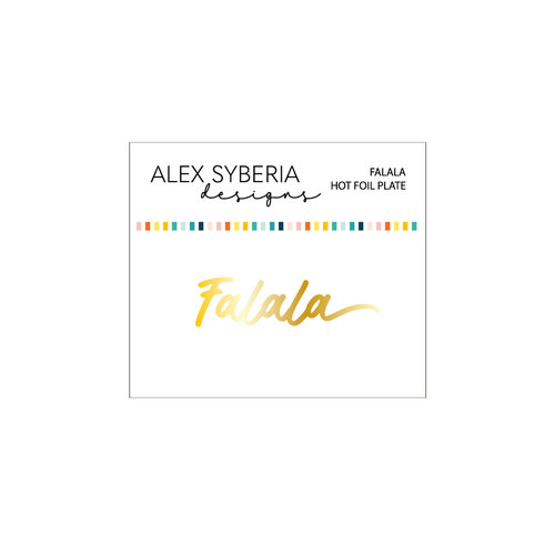 Alex Syberia Falala Hot Foil Plate