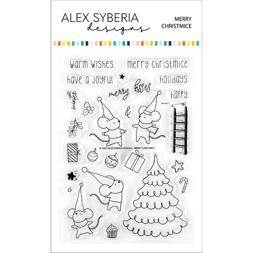 Alex Syberia Merry Christmice Stamp Set