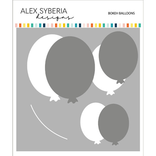 Alex Syberia Bokeh Balloons Stencil