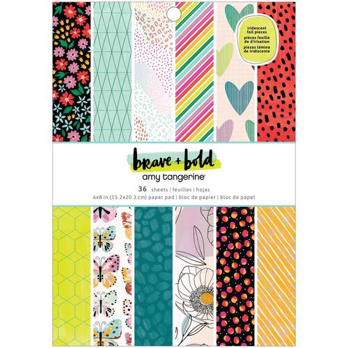 Amy Tangerine Brave & Bold 6x8" Paper Pad