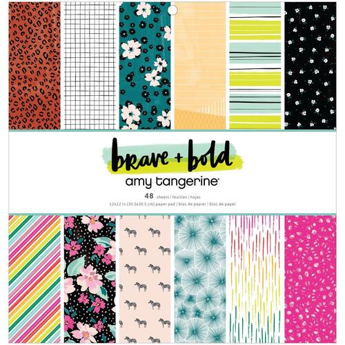 Amy Tangerine Brave & Bold 12" Paper Pad