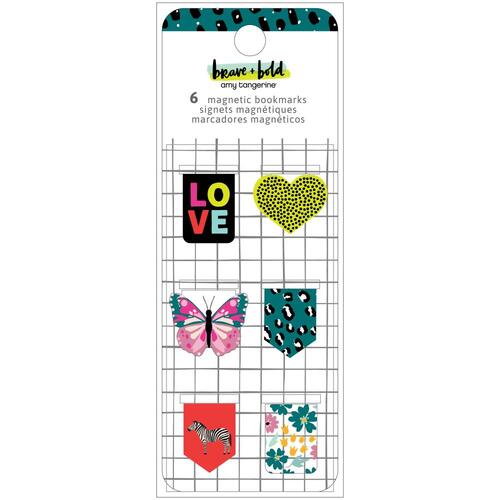 Amy Tangerine Brave & Bold Magnetic Bookmarks