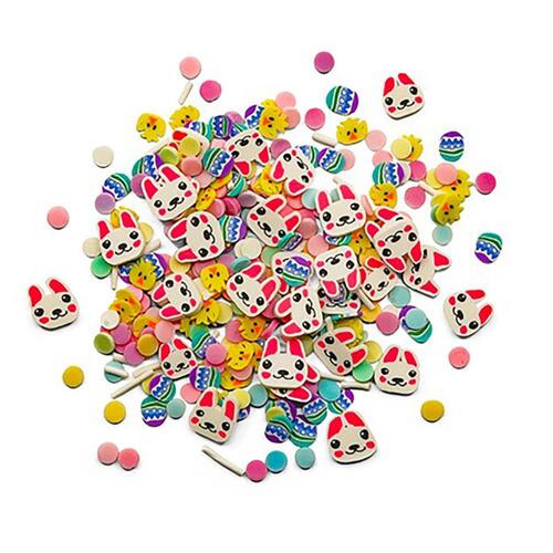 Buttons Galore Bunny Hop Sprinkletz Embellishments Pack