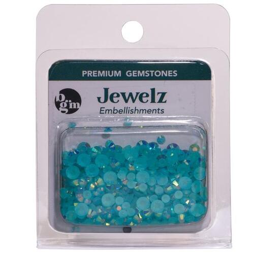 Buttons Galore Aquamarine AB Jewelz 