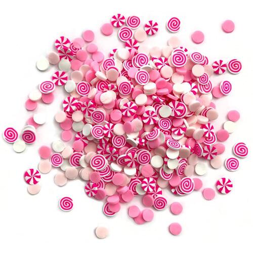 Buttons Galore Sprinklets Pink It Up Embellishments
