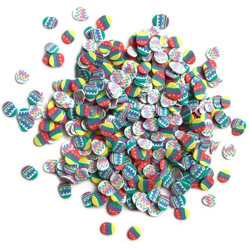 Buttons Galore Sprinklets Easter Eggs Embellishments