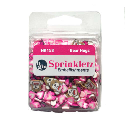 Buttons Galore Bear Hugz Sprinkletz Embellishments