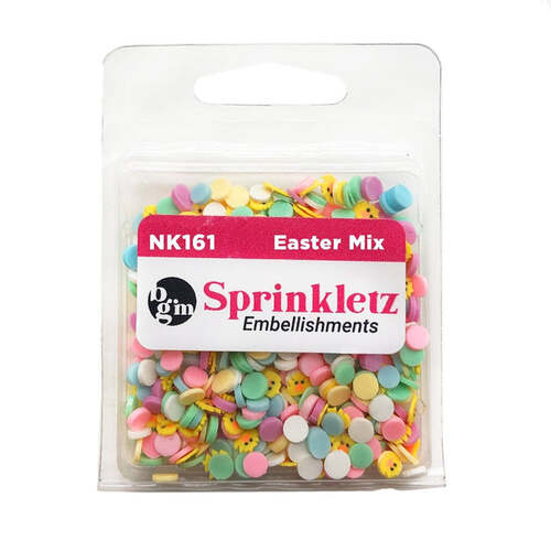 Buttons Galore Easter Mix Sprinkletz Embellishments