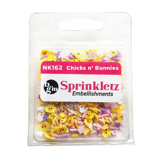 Buttons Galore Chicks 'n Bunnies Sprinkletz Embellishments