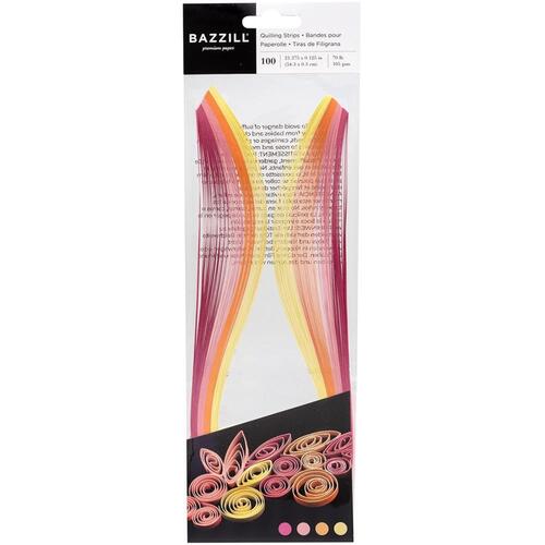 Bazzill Pastel Quilling Strips Paper Pack