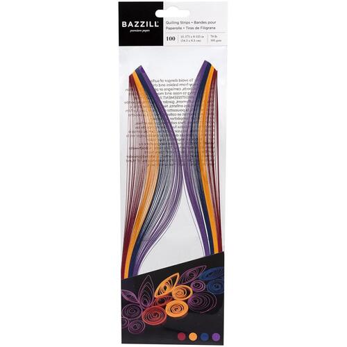 Bazzill Jewel Quilling Strips Paper Pack