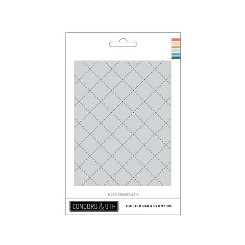 Concord & 9th Quilted Card Front Die