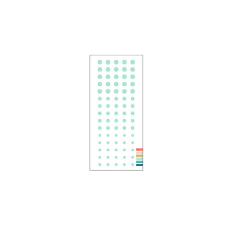 Concord & 9th Aqua Sky Enamel Dots