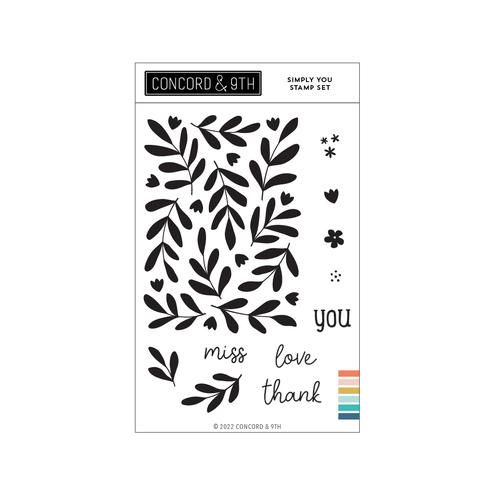 Concord & 9th Simply You Stamp Set