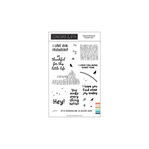 Concord & 9th Countryside Stamp Set (4 x 6)