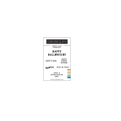 Concord & 9th Spook Alley Stamp Set (2 x 3)