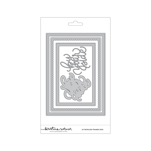 Concord & 9th A7 Detailed Frames Dies by Kristina Werner