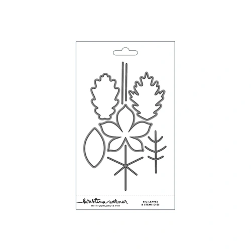 Concord & 9th Big Leaves and Stems Dies by Kristina Werner