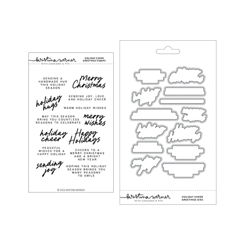 Concord & 9th Holiday Cheer Greetings Bundle by Kristina Werner
