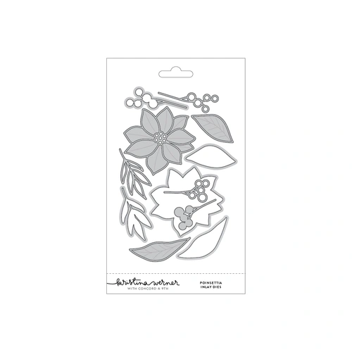 Concord & 9th Poinsettia Inlay Dies