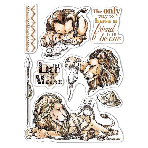 Ciao Bella The Lion & The Mouse Stamp