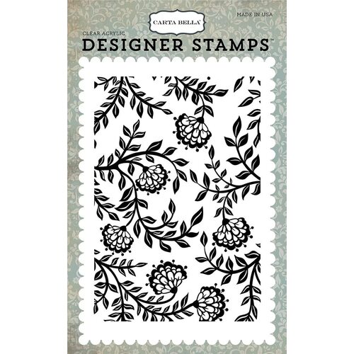 Carta Bella Victorian Floral Stamp
