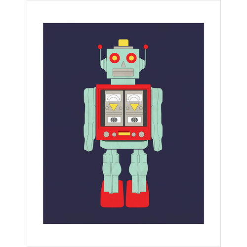 Carta Bella Art Print Robot