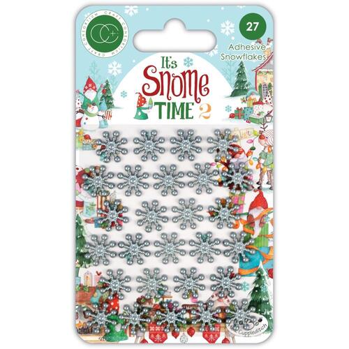Craft Consortium It's Snome Time 2 Adhesive Snowflakes