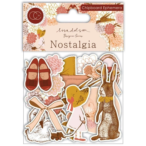 Craft Consortium Nostalgia Chipboard Ephemera