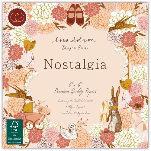 Craft Consortium Nostalgia 6x6" Paper Pad