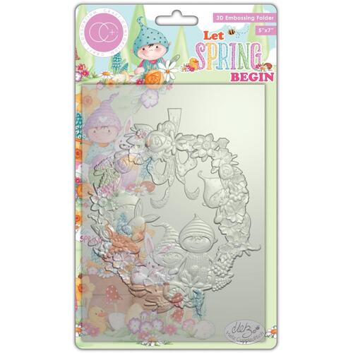 Craft Consortium Let Spring Begin 3D Embossing Folder