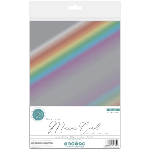 Craft Consortium Little Ones - A4 Holographic Mirror Card