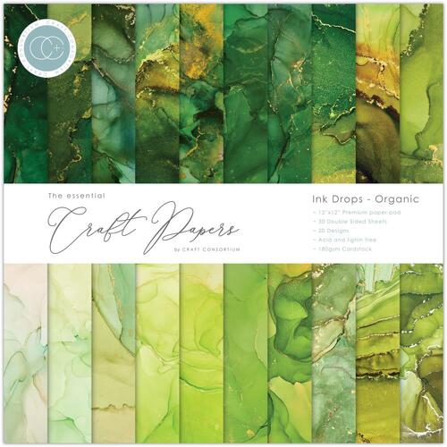 Craft Consortium Organic 12" : The Essential Craft Paper Pad