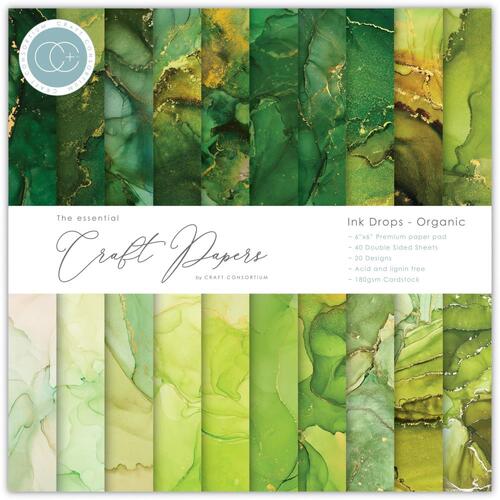 Craft Consortium Organic 6" : The Essential Craft Paper Pad