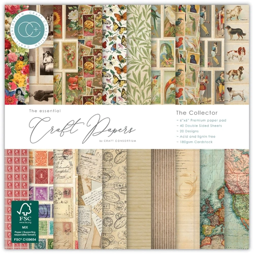 Craft Consortium The Collector - 6x6" Paper Pad