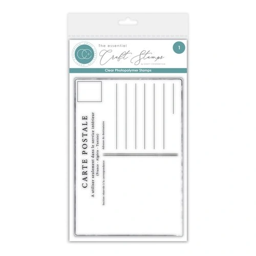 Craft Consortium The Collector - Postcard Stamp 