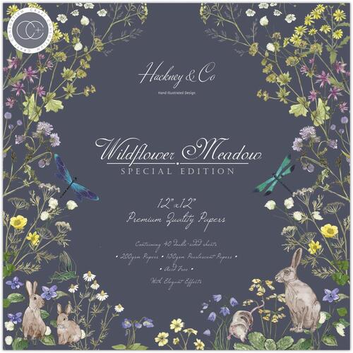 Craft Consortium Wildflower Meadow 12" Premium Paper Pad
