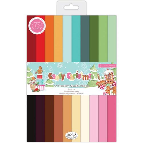 Craft Consortium Candy Christmas A4 Premium Paper Pack
