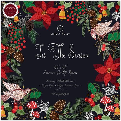 Craft Consortium Tis the Season 12" Premium Paper Pad