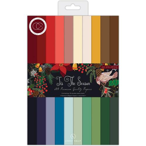 Craft Consortium Tis the Season A4 Premium Paper Pack
