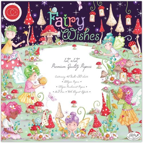 Craft Consortium Fairy Wishes 12" Premium Paper Pad