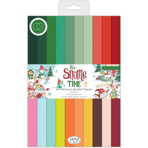 Craft Consortium It's Snome Time 2 A4 Premium Papers