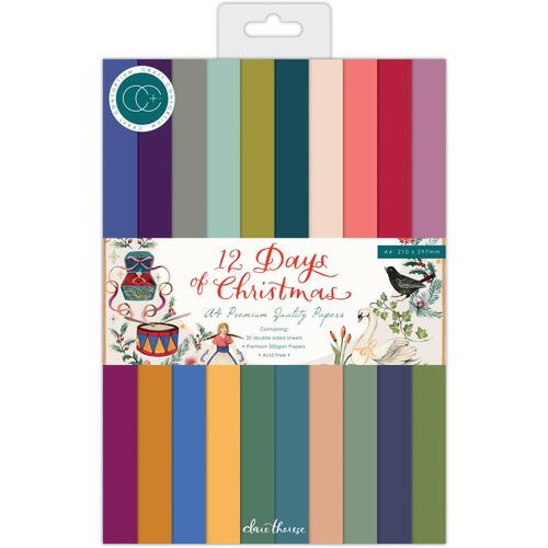 Craft Consortium 12 Days of Christmas A4 Premium Quality Papers