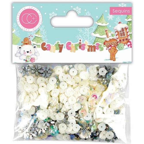 Craft Consortium Candy Christmas Sequins