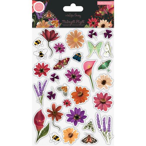 Craft Consortium Midnight Flight Puffy Stickers