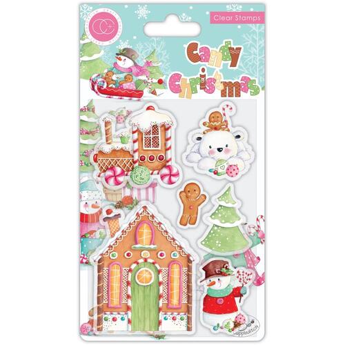 Craft Consortium Candy Christmas Candy Stamp