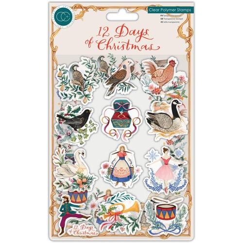 Craft Consortium 12 Days of Christmas Stamp