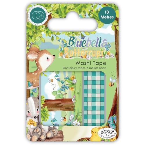 Craft Consortium Bluebells and Buttercups Washi Tape